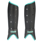 BYTE SX SHINGUARDS BLACK TEAL